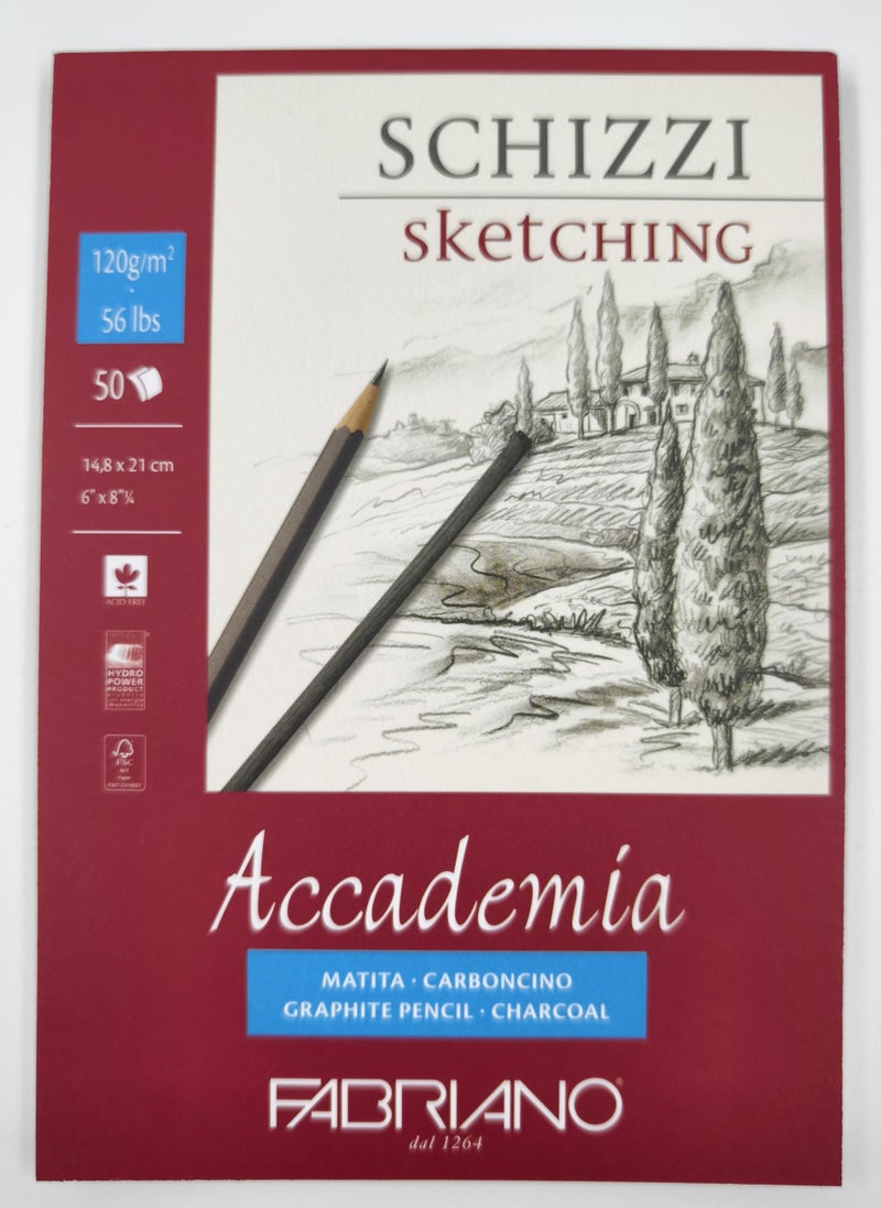 Fabriano Accademia Sketching Pad 120 GSM A5 - Image 5