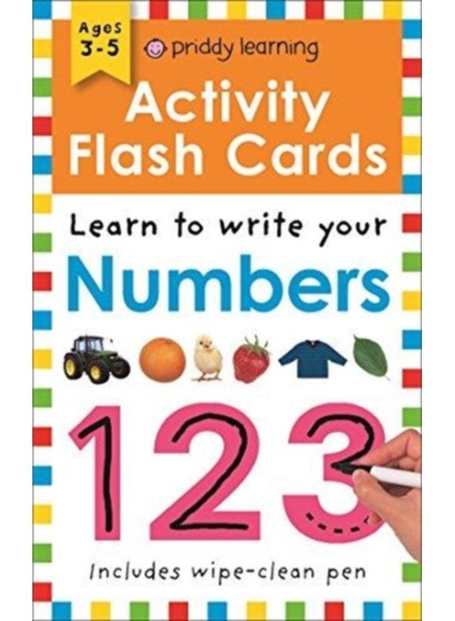 Activity Flash Cards Numbers - Paperback