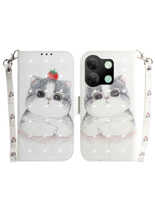 S-TOP Case For Infinix Smart 7 HD 3D Colored Horizontal Flip Leather Phone Case - Image 1