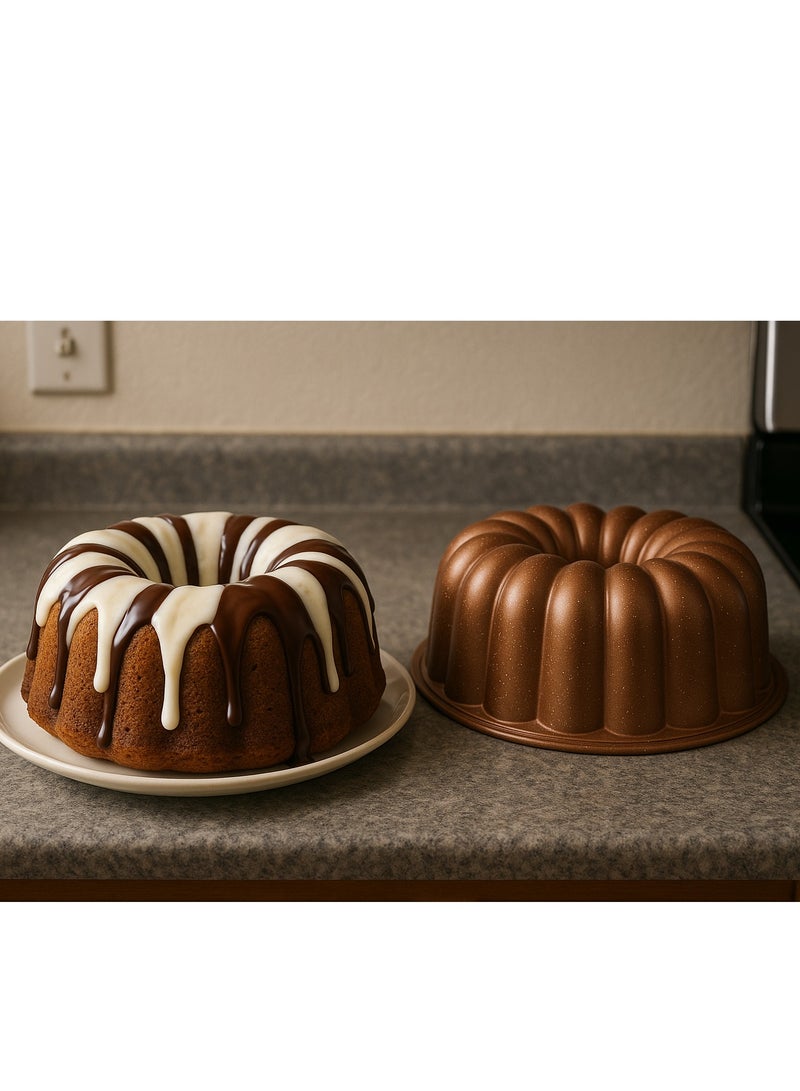 المفرج قالب كيك جرانيت فاخر وقوي غير لاصق بتصميم مميز - Image 1