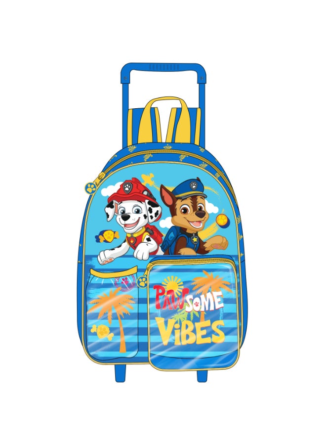 Viacom Paw Patrol Junior 3 in 1 Set (14" Trolley Bag with Lunch Box & Water Bottle) - Image 5