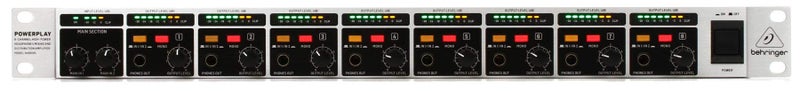 behringer مضخم صوت سماعات الرأس Behringer HA8000 V2 8 قنوات عالي القدرة | لتطبيقات المسرح والاستوديو الاحترافية - Image 5