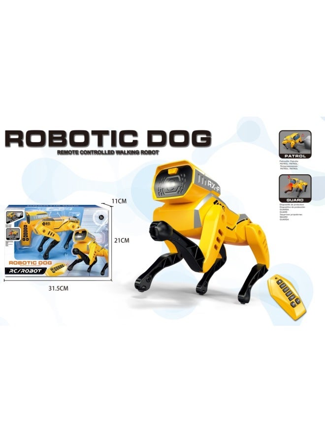 Explosions Children Ai Simulation Robot Dog Intelligent Voice Bionic Remote Control Mechanical Dog Robot Toy Stall-Color:【english Version! 丨 Poppy丨 Intelligent Bionic Robot Dog  - Image 1