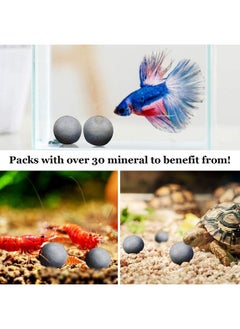 SunGrow SunGrow Calcium-Rich Energy Balls, 0.64 Ounces, Community Aquarium Tank Décor for Active Fish, 30 Balls per Pack  - Image 5