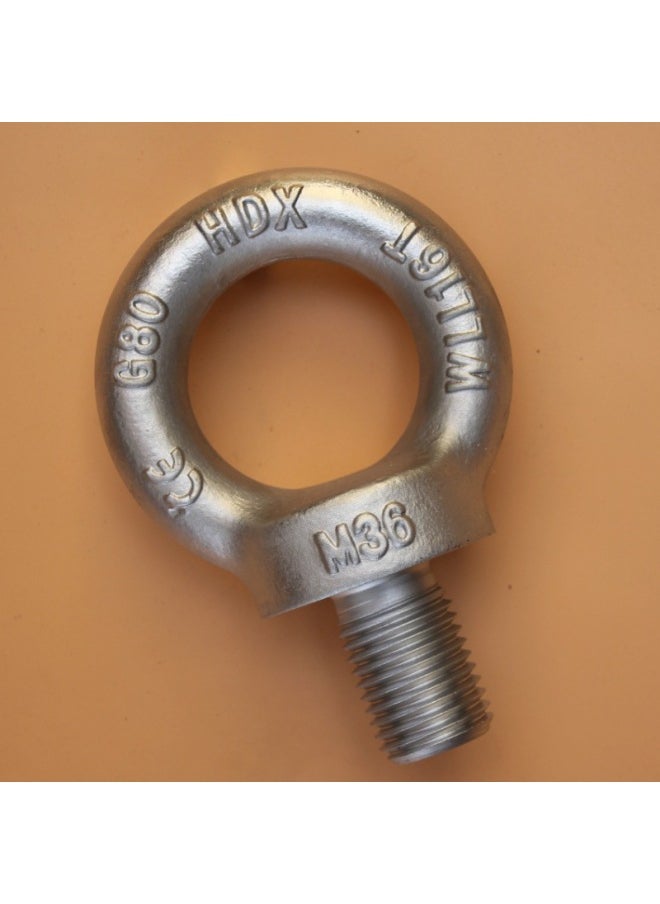 ماركة غير محددة - درجة. برغي Ering عالي القوة للشعر الأسود قالب Ering Bolt - المواصفات: M14 (g80 المستوى 3 طن) (dacromot) - اللون: العناصر الافتراضية - Image 1
