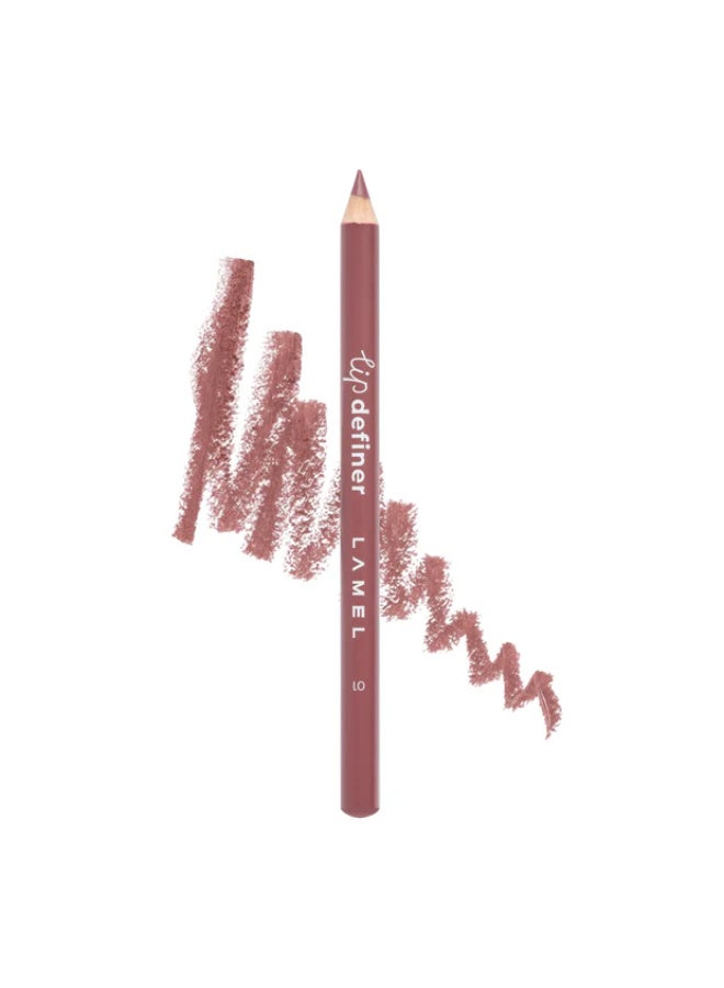 لاميل Wooden Pencil Lip Definer №401 Soft Peachy - Image 1