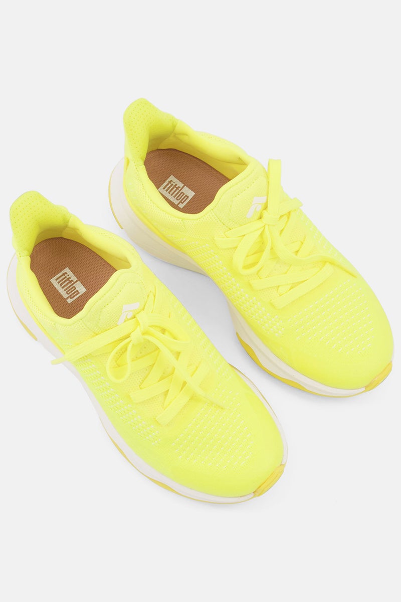 FitFlop Women Vitamin FFX Knit Sports Shoes, Lime - Image 2