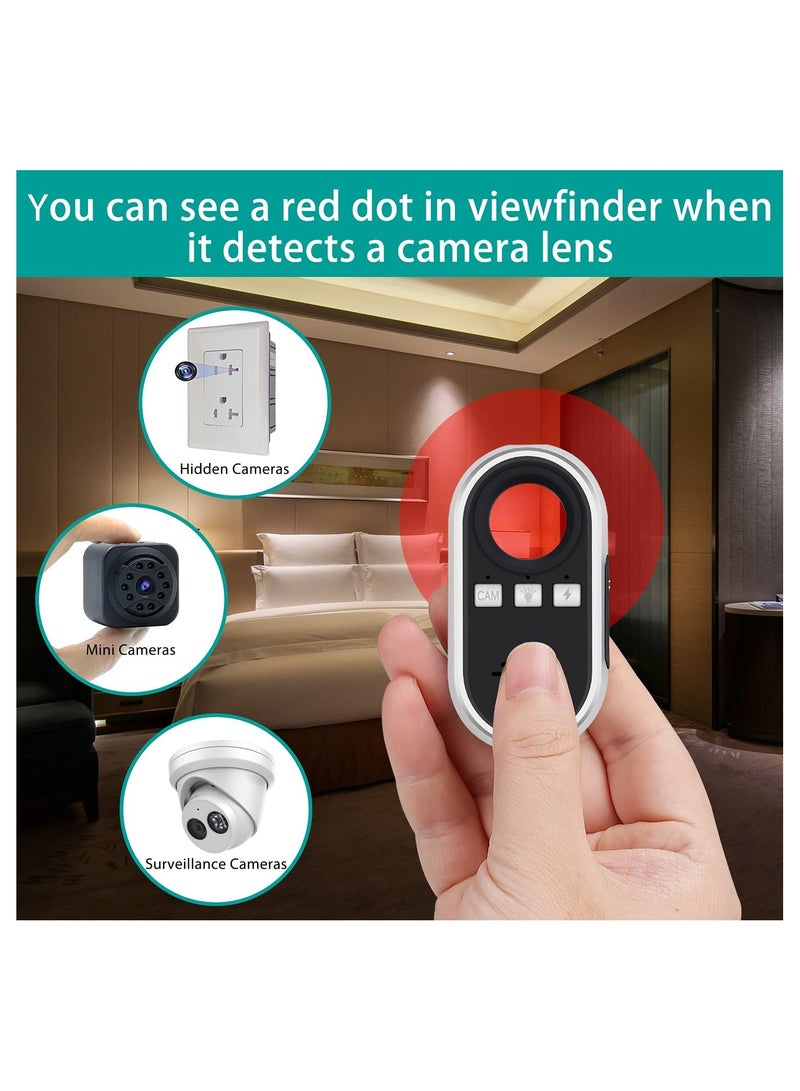 AROAQ Invisible Camera Detectors Portable Detector Detect Covert Wireless Surveillances Camera Hidden Camera Tracking Scanner  - Image 3