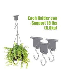 Y&D Awning Light Clip RV Party Holder Camper Hook Accessory Plastic and Metal Support Hanger for Camping Tent Indoor Outdoor Decor  - Image 3