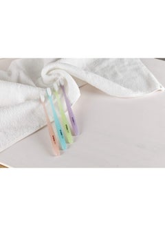 KENT [KENT] COMPACT Small Head Extra Soft Toothbrush for Sensitive Teeth, Gums for Adults & Teens with Braces - (Set of 6)  - Image 2