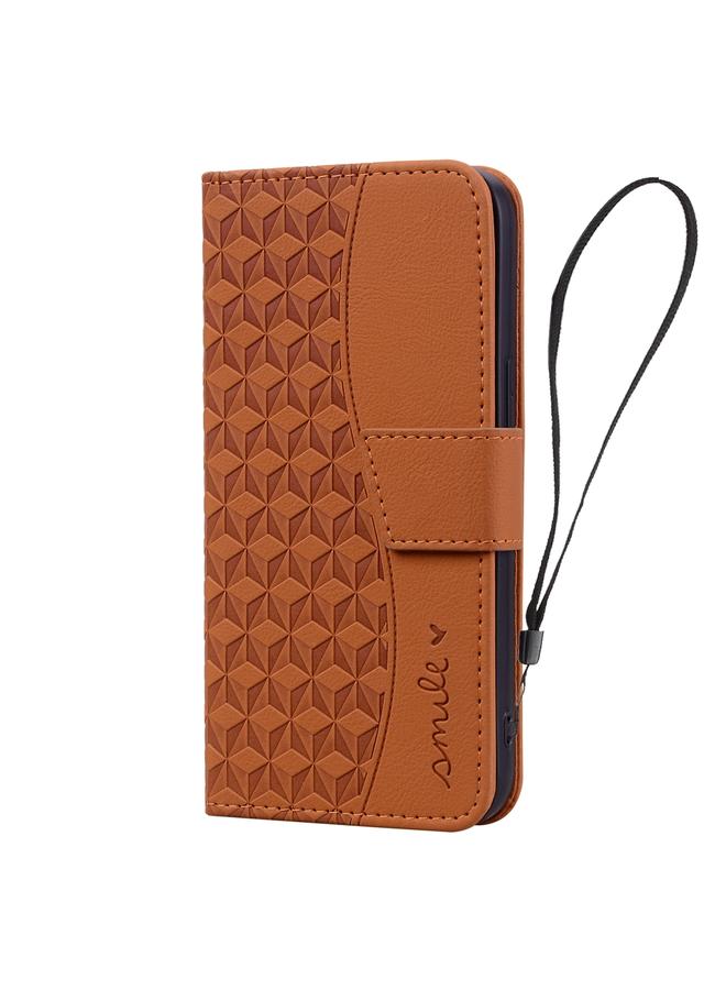 زبون جراب هاتف جلدي بإبزيم ماسي مع حبل لهاتف iPhone 13 mini Business - Image 2