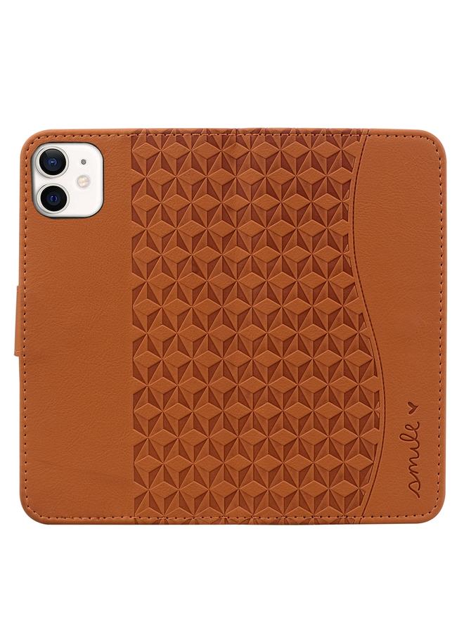 زبون جراب هاتف جلدي بإبزيم ماسي مع حبل لهاتف iPhone 13 mini Business - Image 3