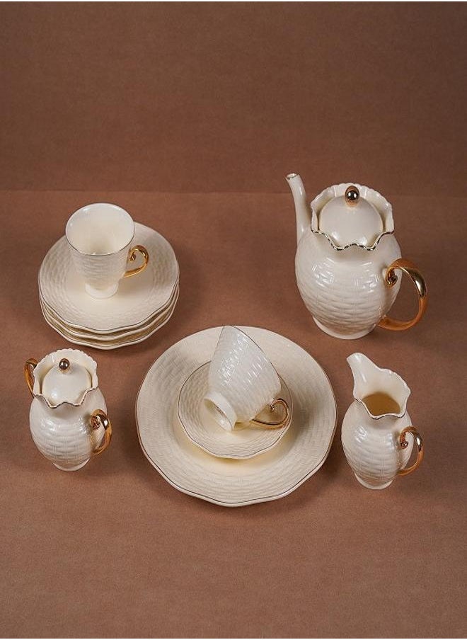 HomeHive - Rustic Charm Dinner Set - Image 1