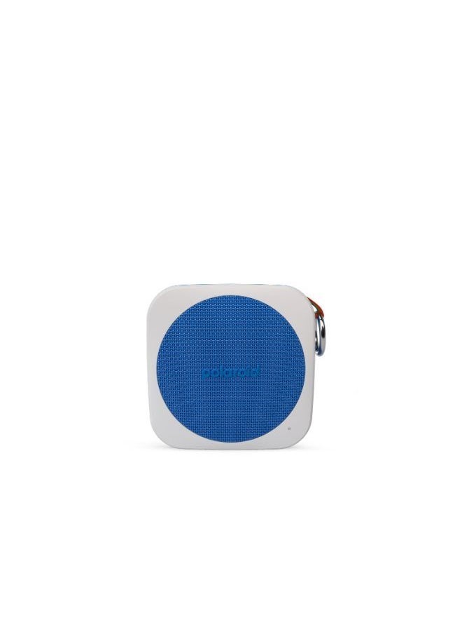 Polaroid POLAROID P1 Music Player Bluetooth Wireless Portable Speaker - Blue & White  - Image 1