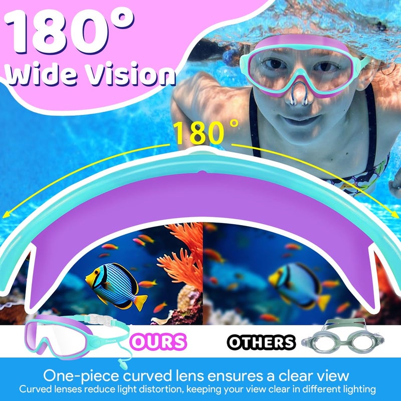 Vvinca Kids Swim Goggles US299 - Image 5