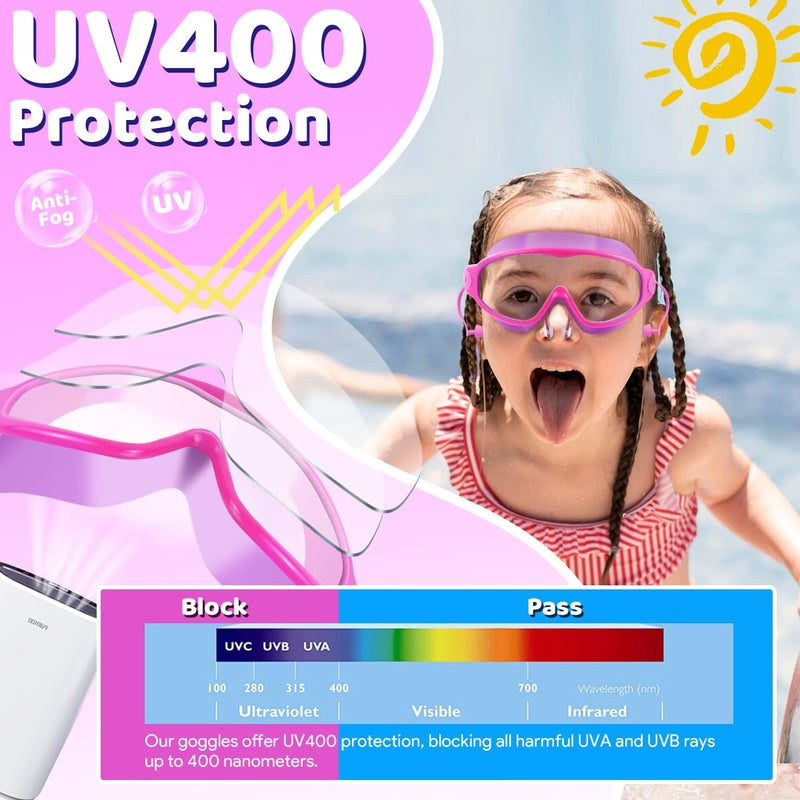 Vvinca Kids Swim Goggles US299 - Image 4