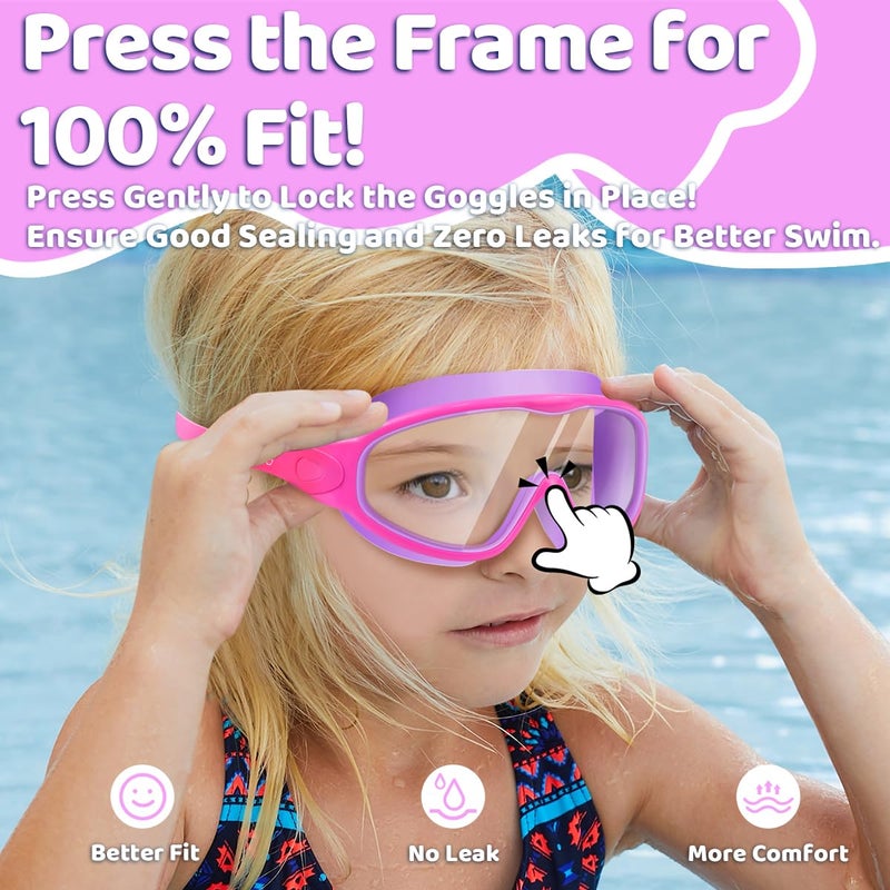 Vvinca Kids Swim Goggles US299 - Image 3