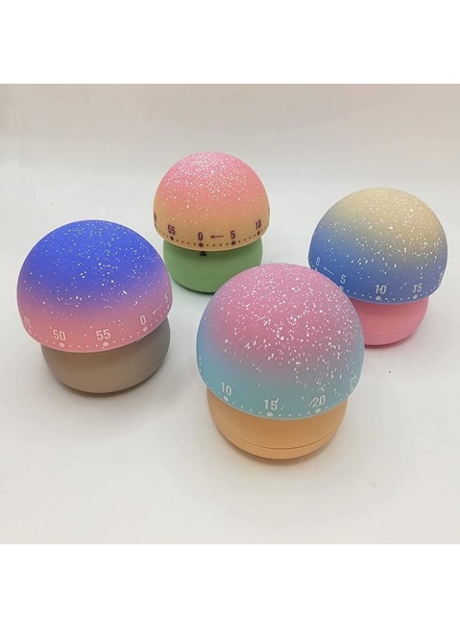 Mechanical Kitchen Timer, Cute MushroomTimer for Kids, 60-Minute Wind Up Dial, No Batteries Loud Ring, Cute Time Management for Classroom, Home, Study and Cooking - Image 5
