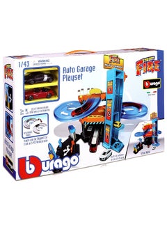 Bburago Bburago Street Fire Auto Garage Play Set  - Image 1