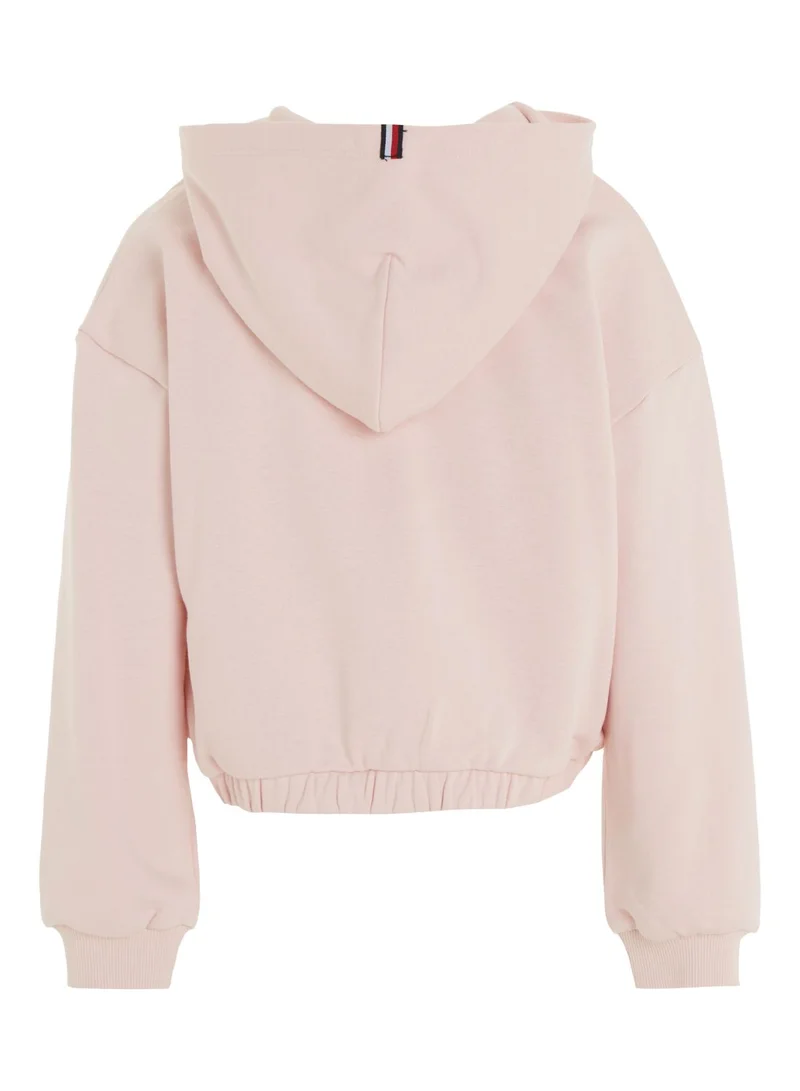 TOMMY HILFIGER Kids Text Script Hoodie