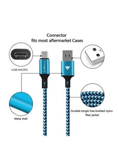 ديفيكو DIVICO كابل بيانات مايكرو USB 3 متر نحاس كور مايكرو USB كابل شاحن الهاتف المحمول 5V/2.4A C0005Vb3  - Image 5