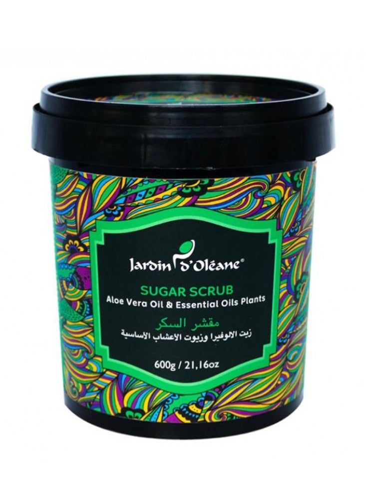 Jardin - Sugar Scrub Aloe Vera Oil & Essential Oils Plants 600g - Image 1