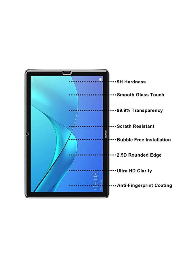 PROMASS Al-HuTrusHi Huawei MediaPad M5 10.8 Screen Protector, Premium Clear Tempered-Glass Flim Screen Protector For Huawei MediaPad M5 Pro / M5 10.8 2018 - Image 5