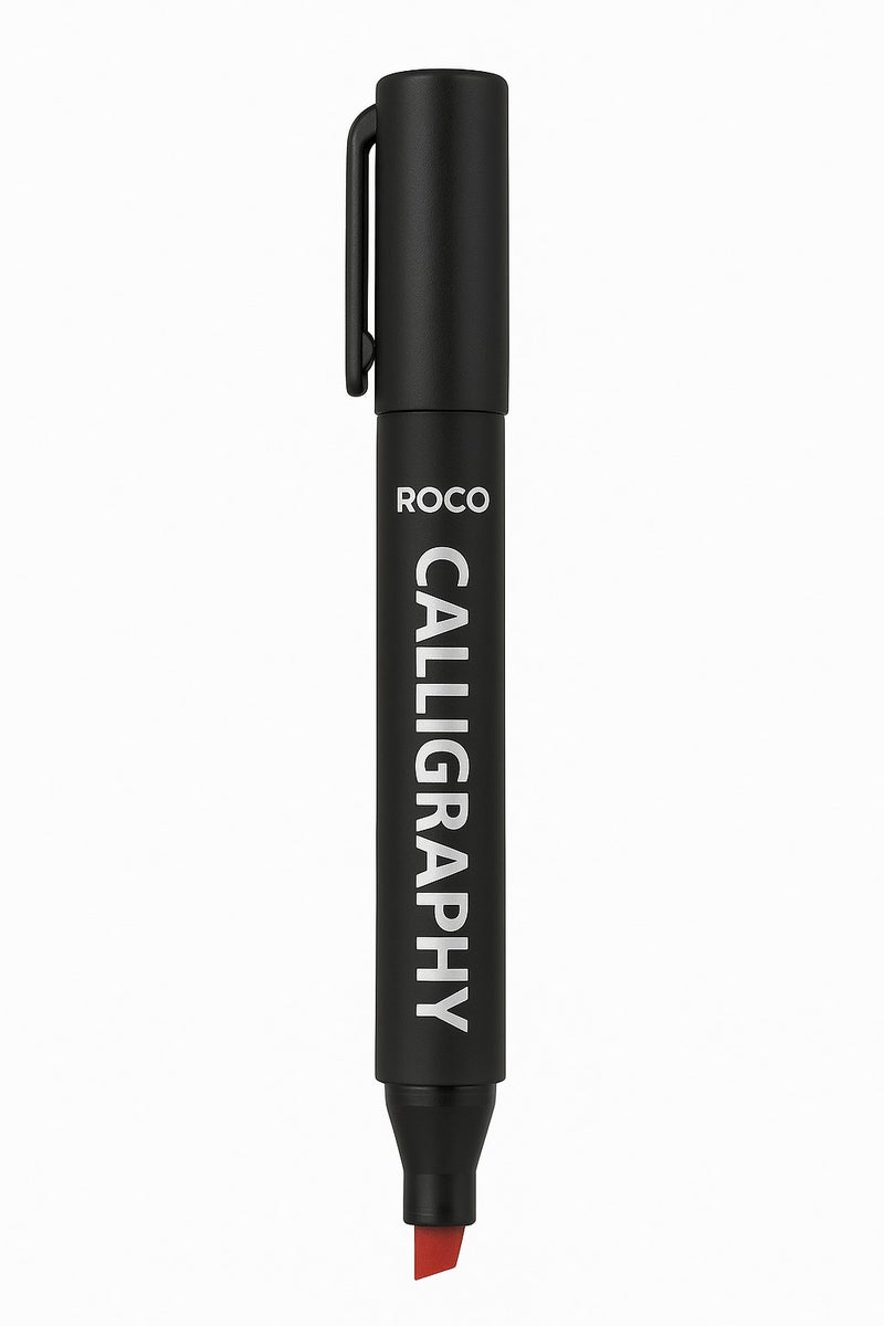ROCO Calligraphy Pen Set – 3 Colors (Black, Red, Blue) – 1.0 mm Tip for Arabic & Decorative Writing - Image 3