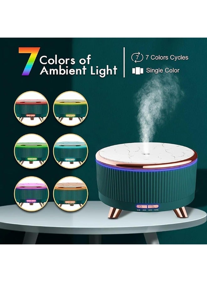 Zimtal Oil Diffuser 500ml for Home Electric Aroma Air Diffuser with 7 Colors Light, 500ml Essential Oils for Diffusers for Home, Aromatherapy Diffusers - Image 3