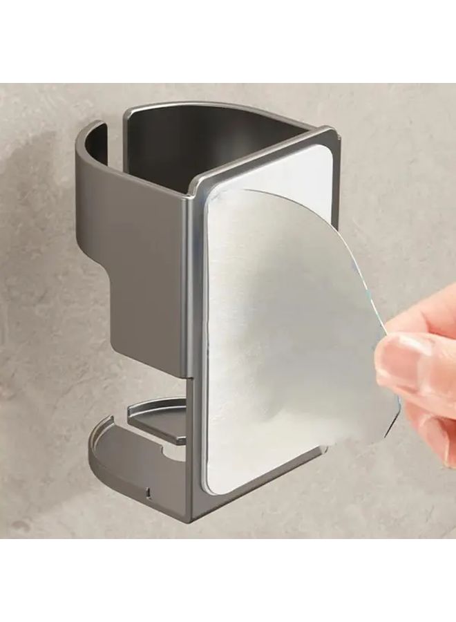 Grey Aluminum Electric Toothbrush Holder No Drill For Brushes Up To 37mm - Image 5