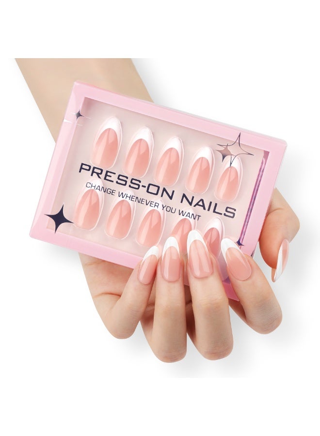 Remy Belle 30 قطعة أظافر لاصقة تشمل الغراء، مبرد أظافر، دافع جلد الأظافر - Image 1