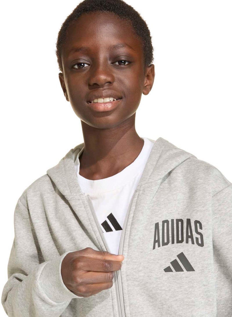 Adidas Seasonals Collegiate Typography Hoody - Image 4