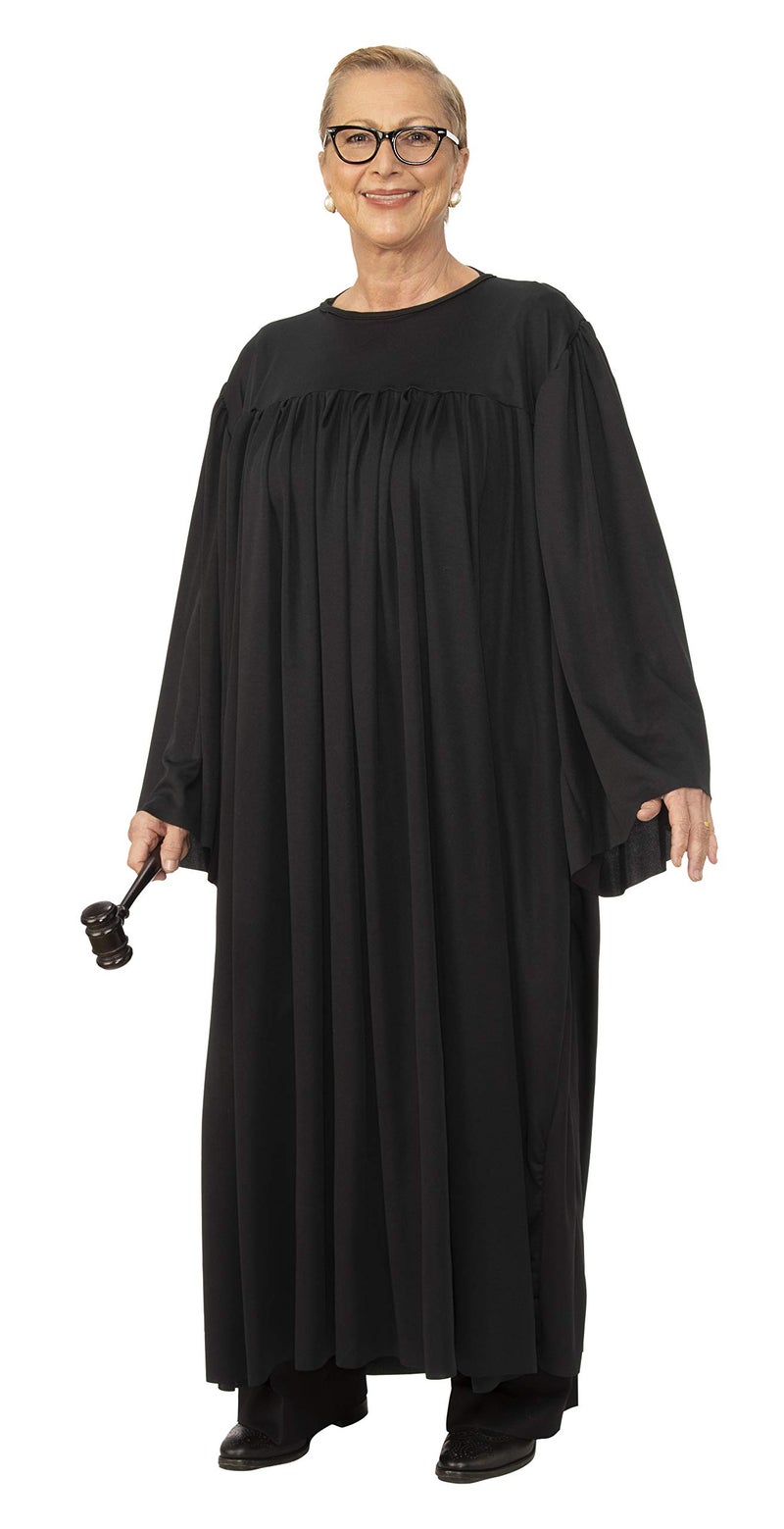 Rubies Unisex Judge Adult Sized Costumes, Black, Standard US - Image 1