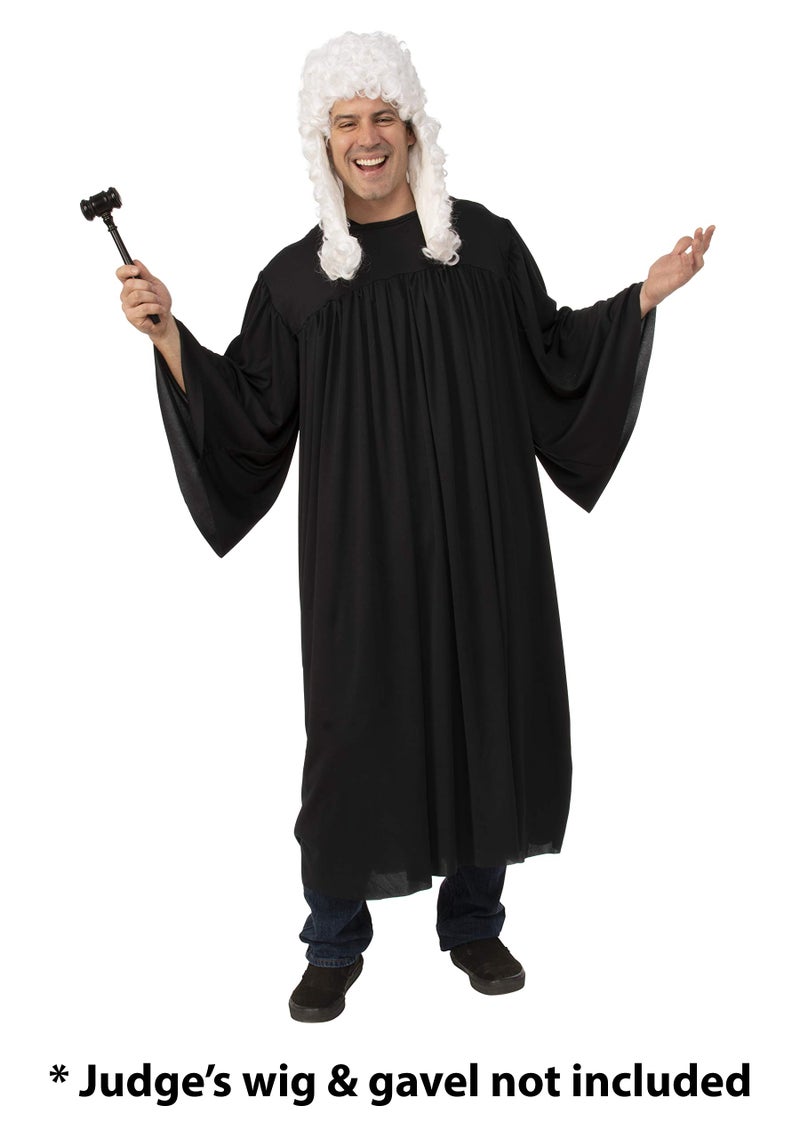Rubies Unisex Judge Adult Sized Costumes, Black, Standard US - Image 2