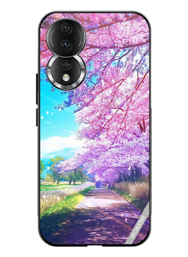 VR CREATIVE Protective Case Cover For Honor 80 Garden Design Design Multicolour - Image 1