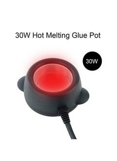 yuyte Glue Pot Glue Stove Hot Melt Pot Pot Mini Glue Pot Hot Melt Glue Pot Glue Stove Diy Hair Hot Melt Glue Pot 30W[Us Plug]  - Image 2