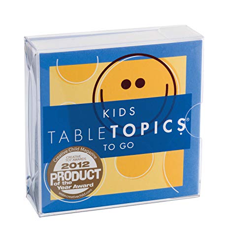 TableTopics Table Topics TO GO Kids - 40 Conversation Cards for Kids  Family Game Night  Family Dinner  Road Trip - Great Gift for Kids to Start a Fun Memorable Conversation - Image 4