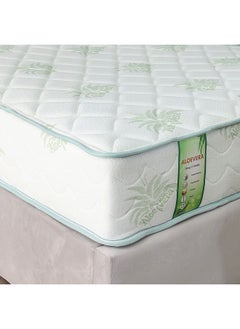 DANUBE HOME Aloevera Pocket Spring Mattress Medium Soft Feel Double Mattress Spine Balance For Pressure Relief L 200 X W 120 Thickness 25 Cm Multi Color  - Image 1