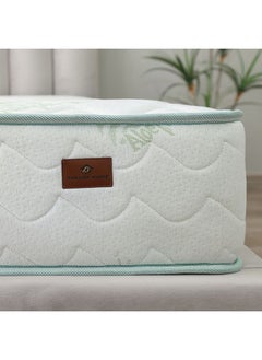 DANUBE HOME Aloevera Pocket Spring Mattress Medium Soft Feel Double Mattress Spine Balance For Pressure Relief L 200 X W 120 Thickness 25 Cm Multi Color  - Image 3