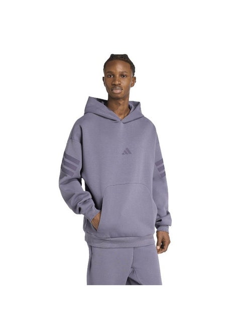 M Fi 3S Hd Purple Hooded Sweat Sweatshirts For Men