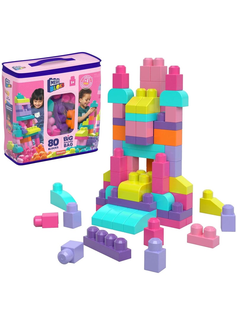 Mega Bloks First Builders Big Building Blocks Bag, 80 Pieces - pzsku/Z756BD6DDE02AE40244EFZ/45/_/1712085572/da5f47ef-a573-4260-b5a0-6034a4e91a0d