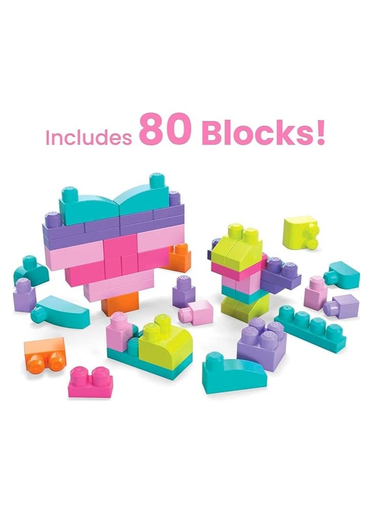 Mega Bloks First Builders Big Building Blocks Bag, 80 Pieces - pzsku/Z756BD6DDE02AE40244EFZ/45/_/1712085632/ce5c044a-a317-4561-88b9-863acf98f36d