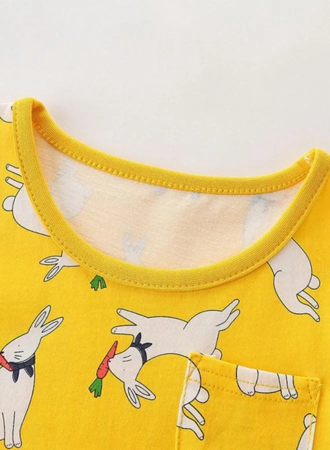 YUNIQEE Printed Cotton Dress