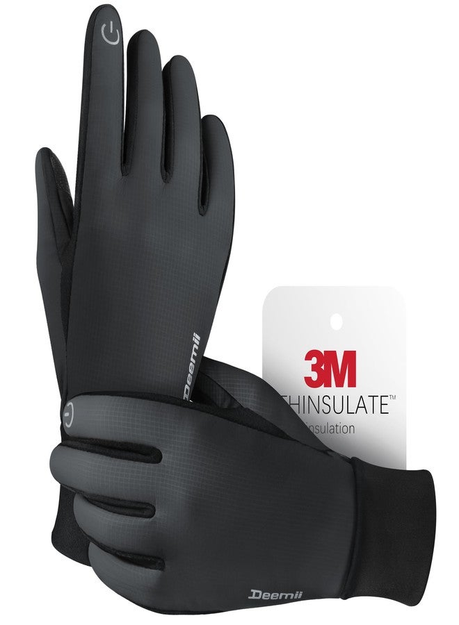 Deemii Winter Gloves Women Men Ski Snow Gloves，Thermal Warm Touch Screen for Running, Cycling, Biking, Hiking, Driving, Walking, Sports - Image 1