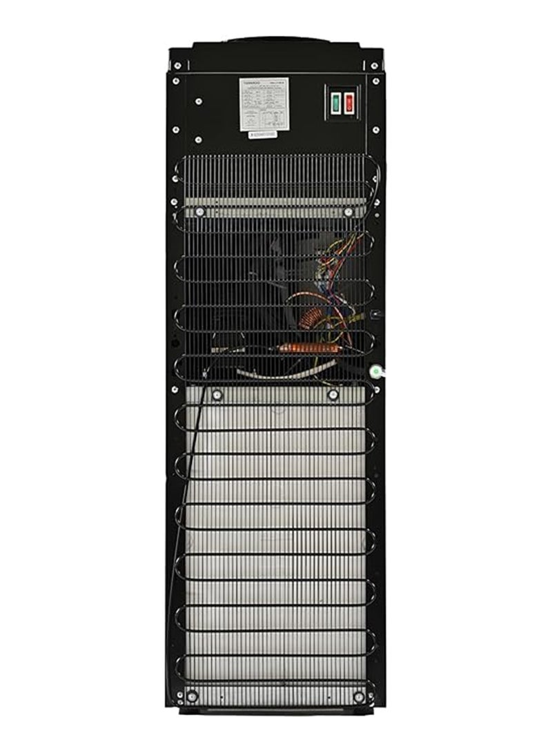 Tornado Water Dispenser Top Loading with Bottom Refrigerator Hot & Cold 3 Taps Black TWD-L3T1RE-B TWD-L3T1RE-B black - Image 2