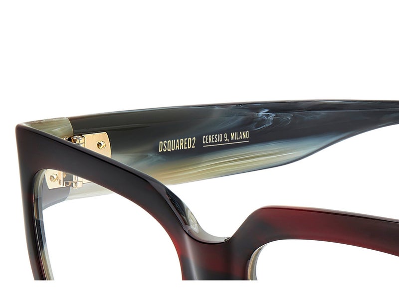 Dsquared Women Square Frames  55 D2 0151/G - Image 3