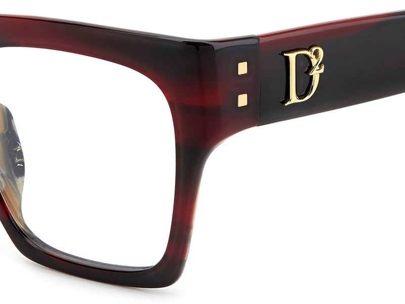 Dsquared Women Square Frames  55 D2 0151/G - Image 4