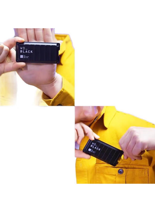 Western Digital Western Digital (Wd) 1Tb Portable Ssd, 2000Mb/S P40 High-Speed Nvme, Portable External Phone Ps5 Game Xbox Laptop Mac Computer, Type-C - Image 3