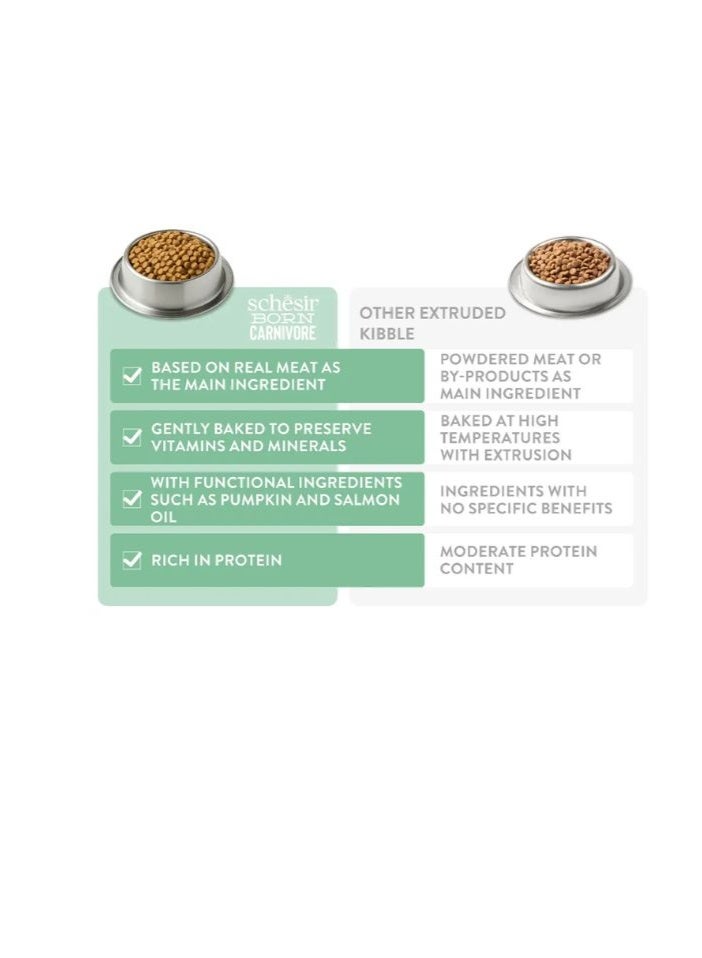 شيسر شيزير بورن كارنيفور طعام جاف خالٍ من الحبوب [غني بالبروتين] للقطط – دجاج وبيض 255 جم - Image 3