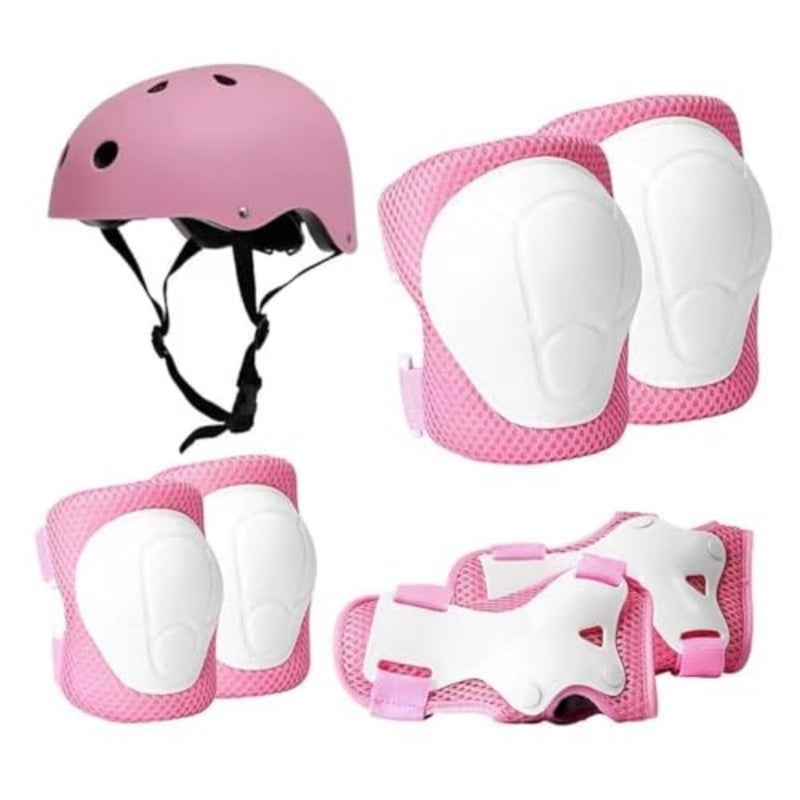 Cycling helmet for bike skateboard roller skating scooter balance bike, lightweight EPS foam with PC shell, matte black, 360 adjustable fit and 18 ventilation ports - Image 1
